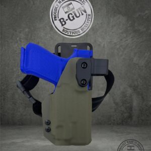נרתיק LOW RIDE OWB עם LVL 2 ו-QLS מותאם ל-Glock 19 עם TLR-8